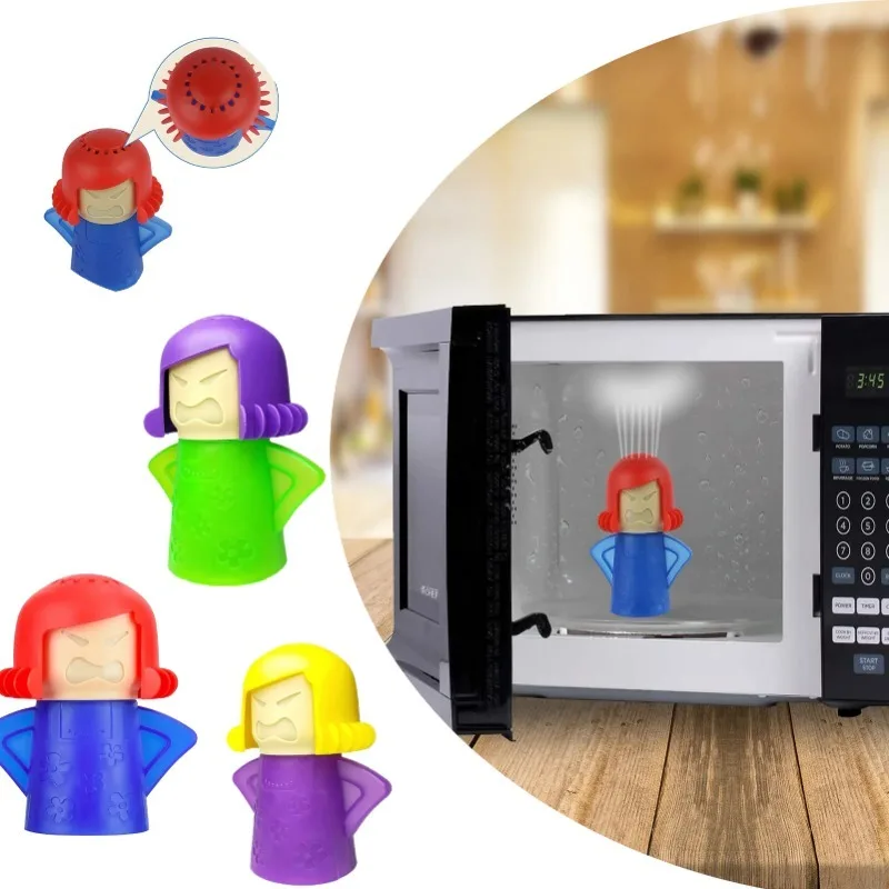 1pc Mikrowelle Reinigung Dame Kühlschrank Reinigung Desodorierung Kreative Form Spray Typ Zu Entfernen Den Geruch von Küche Gadgets Image