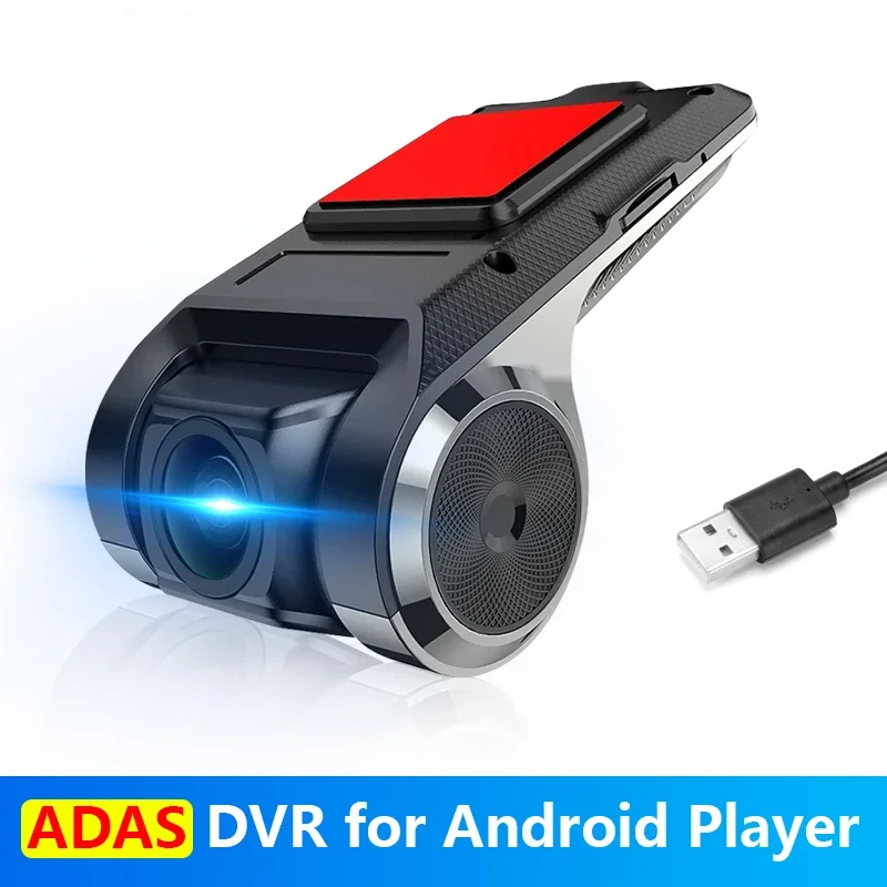 Auto DVD Android Player Navigation Full HD Auto DVR USB Adas Dash Cam Head Unit Auto Audio Sprach alarm ldws G-Shock Image