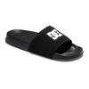 Sandale DC SHOES "DC", Gr. 7(39), schwarz-weiß (schwarz, schwarz, weiß), Kunstlederobermaterial. EVA für Komfort und Haltbarkeit, Schuhe