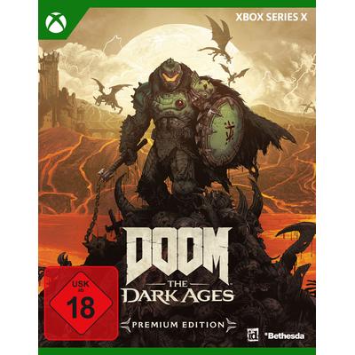 BETHESDA Spielesoftware "DOOM: The Dark Ages Premium Edition", weiß, neutral, Xbox Series X, Games
