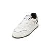 Sneaker MARC O'POLO "mit robuster Gummisohle", Herren, Gr. 42, weiß (weiß, schwarz), Obermaterial: 100% Leder, unifarben, casual, Schuhe