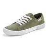 Sneaker LASCANA, Damen, Gr. 39, grün (olivfarben), Obermaterial: 100% Textilmaterial. Futter: 100% Textilmaterial. Decksohle: 100% Textilmaterial. Laufsohle: 100% Synthetik, unifarben, casual, Schuhe Canvassneaker Sneaker low Skaterschuh, aus...