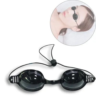 Beach Beauty Tanning Glasses Tanning Laser Beauty Eye Protection Uv Eye Protection Indoor Outdoor