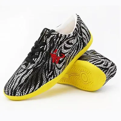 Genuine Leather Chinese Wushu Shoes Taolu Kungfu Shoes Practice Martial Arts Shoes Taichi Shoes for