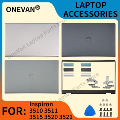 New Case For DeLL Inspiron 15 3510 3511 3515 3520 3521 3525 LCD Back Cover Front Bezel Hinges Cover