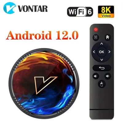 VONTAR H1 Android 12.0 TV Box with Allwinner H618 Quad Core Cortex A53 Support 8K Video 4K BT5.0