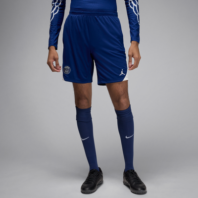 Nike Paris Saint-Germain Strike Fourth Men's Jordan Dri-FIT Football Knit Shorts - Blue - Polyester