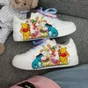 Neue Disney Frau Cartoon Mädchen Minnie Prinzessin niedlich Freizeitschuhe rutschfeste weiche Unterseite Sport Dame Schuhe für Mädchen Geschenk