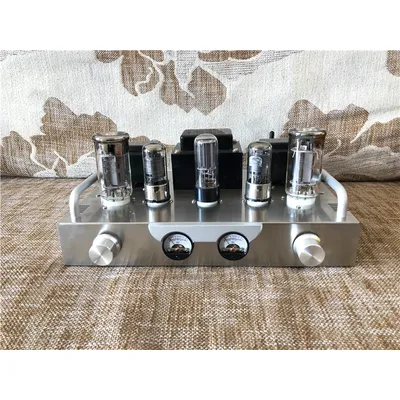 Latest 8W*2 Fu50 Vacuum Tube Amplifier DIY Kit Hifi Amplifier Class A Audio High Power Vu Meter Bluetooth 5.0 Home Amplifier