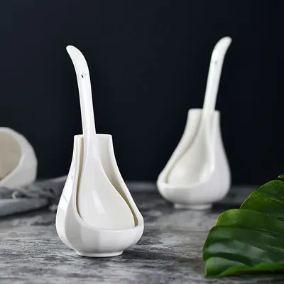 Eco-Friendly Ceramic Spoon Holder Home Applicance The Goods for Kitchen Accessories Kitchen Gadgets