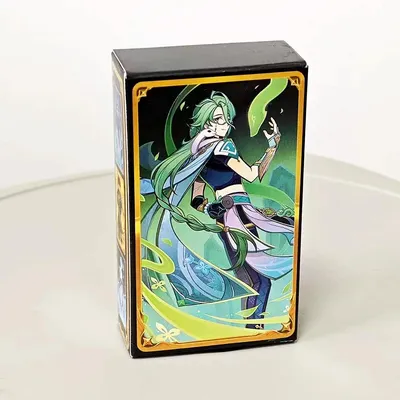 9 * 5 cm TCG-Karten Spielzeug Genshin Impact 65 Stück Karten Cyno Yoimiya Sangonomiya Cosplay Deck Image