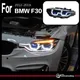 AKD Modello di Auto per BMW F30 F31 F35 Faro A LED 2013-2019 Lampada Frontale DRL Segnale A LED Lente Del Proiettore Angel Eye Aggiornamento Automotive