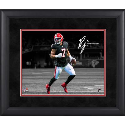 V106832 FALC Bijan Robinson Atlanta Falcons Faksimile Signatur gerahmt 11" x 14" Foto 7 Bijan Robinson UNS FR NFL PF31 COLLAGE 45670 COLPHO PF31FB0342 #1 Image
