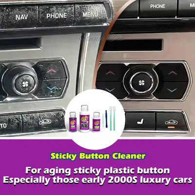 Sticky Button Removal for Maserati Car Plastics Renovator for Aston Martin Adhesive Remover for