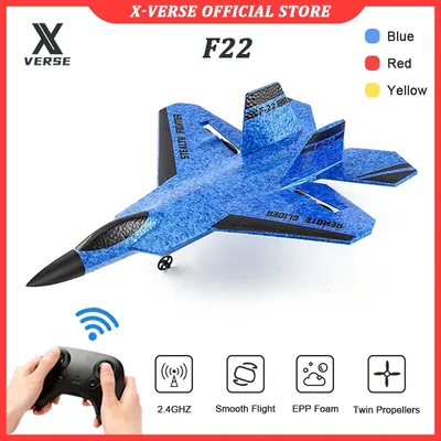 RC Plane F22 Glider 2.4G Radio Remote Control Airplanes SU35 EPP Foam Aircraft SU57 Boys Gifts Toys