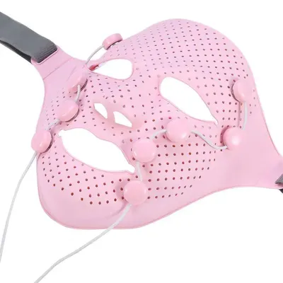 Electric Beauty Massager Anti-wrinkle Magnet Massage Facial SPA Face Mask 3D Silikon Gesichts Maske