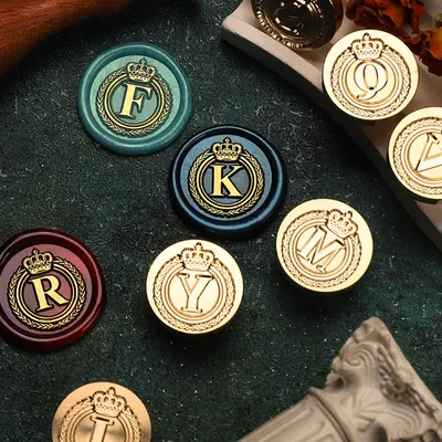 26 Letter A-Z Sealing Wax Stamp Head CSealing Wax For Stamp Head Letter Retro Seal For Scrapbooking