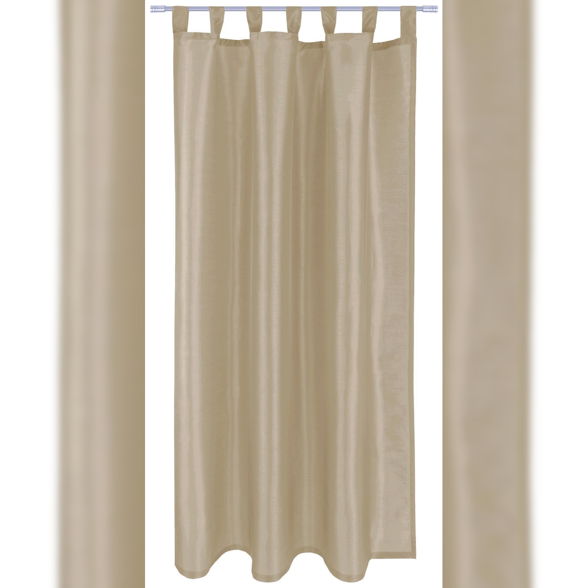 Arsvita Dekoschal Alessia Schlaufenschal 140x145cm taupe Image