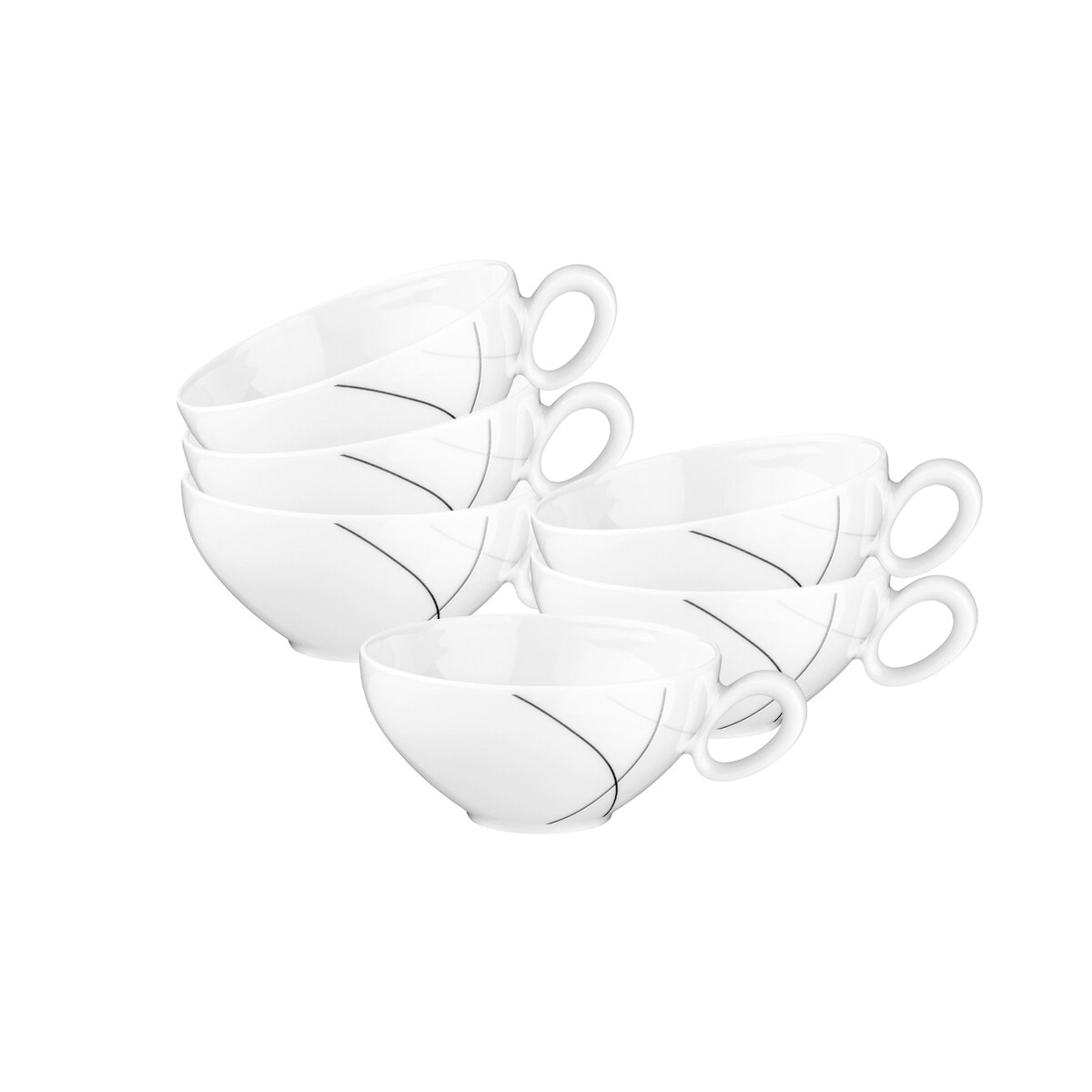 Seltmann Weiden Trio Highline Teetasse 0,14 l 6er Set Image