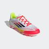 Fußballschuh ADIDAS PERFORMANCE "F50 CLUB FG/MG", Gr. 48, bunt (cloud weiß, core schwarz, solar gelb), Synthetik, sportlich, Schuhe