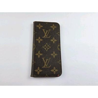 Louis Vuitton Cell Phones & Accessories | Louis Vuitton Lv Monogram Folio Cell Phone Case Brown | Color: Brown | Size: Os