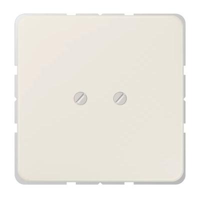 Jung - Blind-Abdeckung (verschraubt), Duroplast, Serie cd, weiß 561B Image