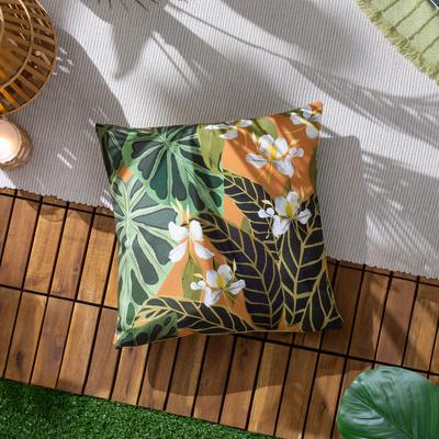Kali Leaves Outdoor Filled Cushion