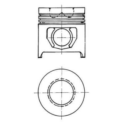 KOLBENSCHMIDT Reparatursatz, Kolben/Zylinderlaufbuchse Universal für FIAT 4776623 90158970 Image