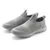 Sneaker JOHN DEVIN, Herren, Gr. 46, blau (blaugrau), Obermaterial: 80% Textilmaterial, 20% Lederimitat. Futter: 100% Textilmaterial. Decksohle: 100% Textilmaterial. Laufsohle: 100% Synthetik, unifarben, Mesh, casual, Schuhe, Slipper, Freizeitschuh,...