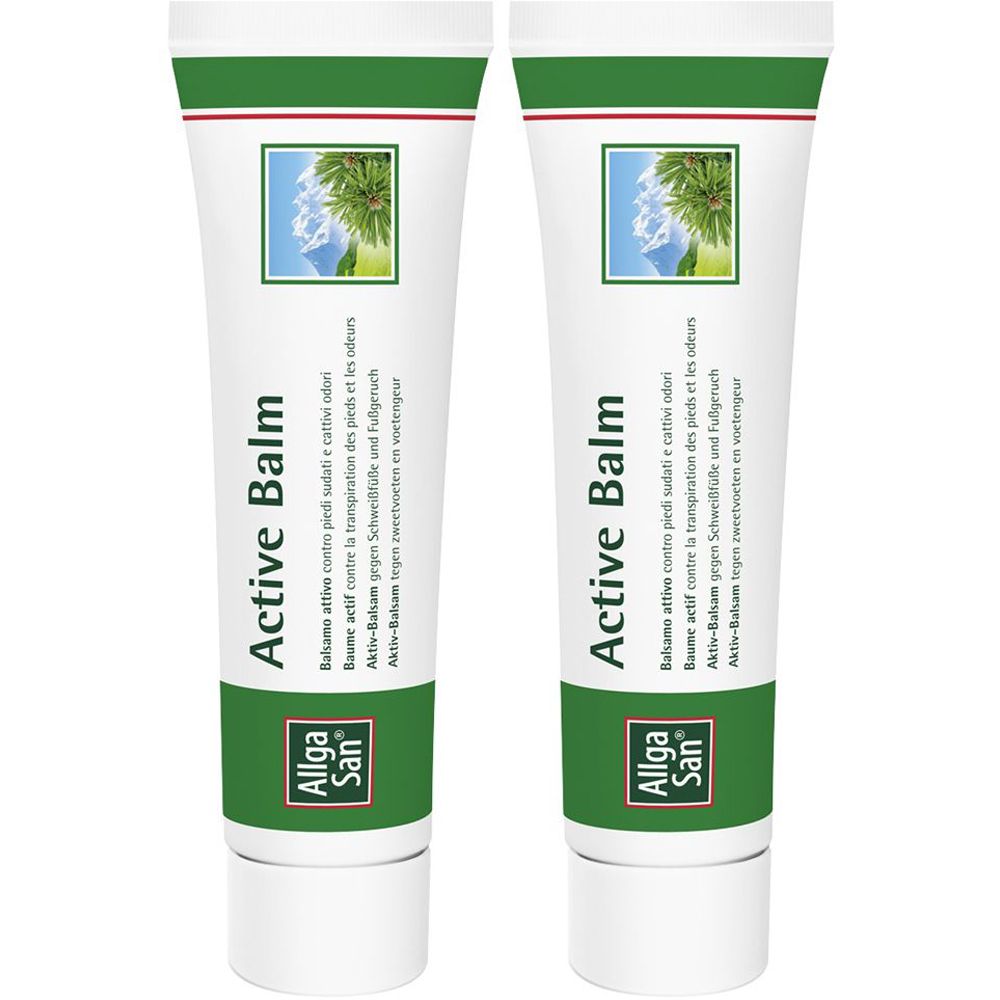 Allga San Active Balm 2x50 ml Balsamo