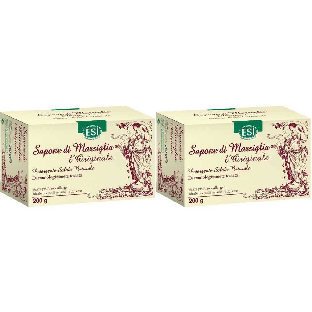 L'Originale Dermo Sapone di Marsiglia 2x200 g