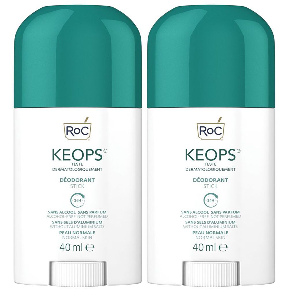 Roc Keops Déodorant Stick - Risparmia il 10% con codice: roc1026 2x40