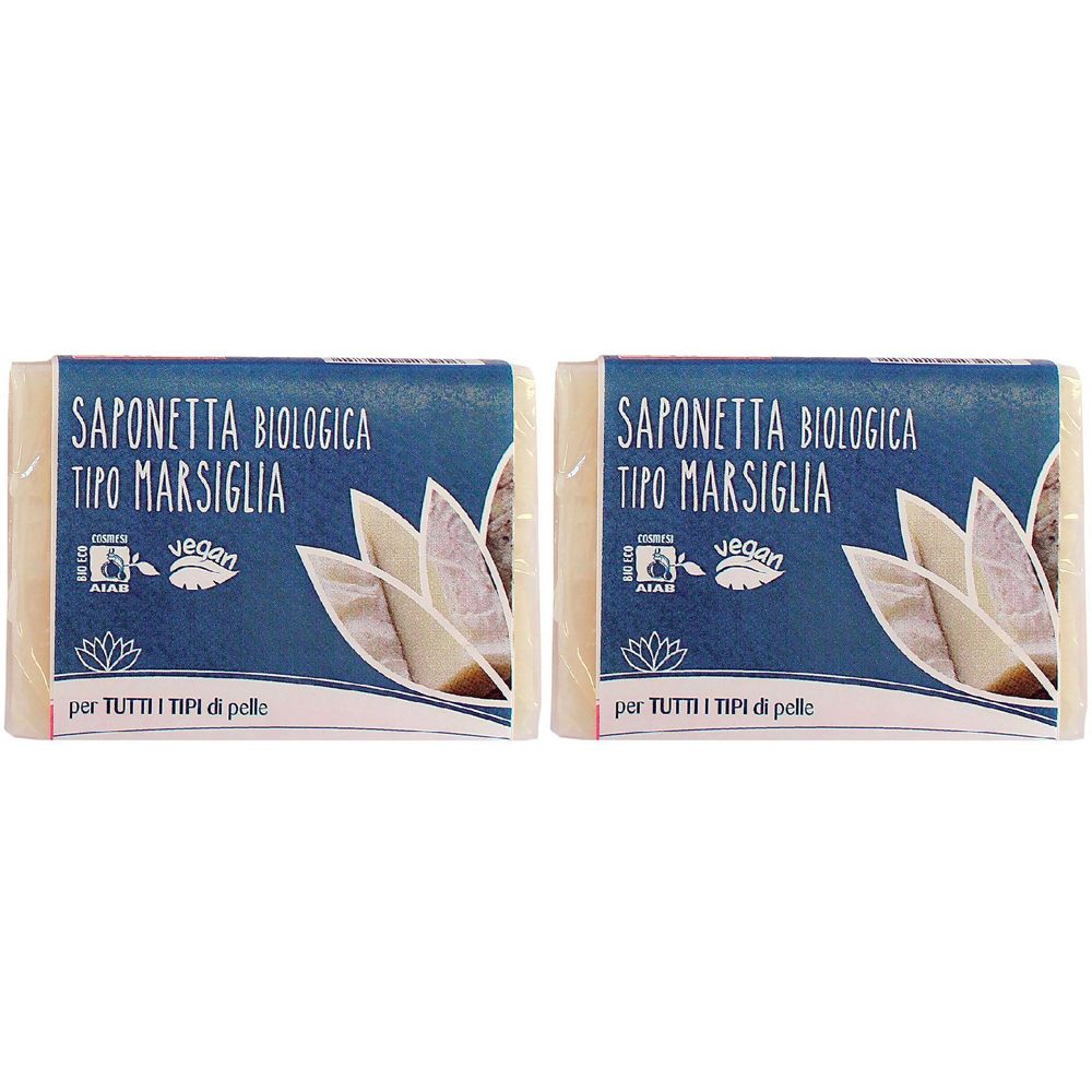 Saponetta Biologica Tipo Marsiglia 2x100 g Sapone