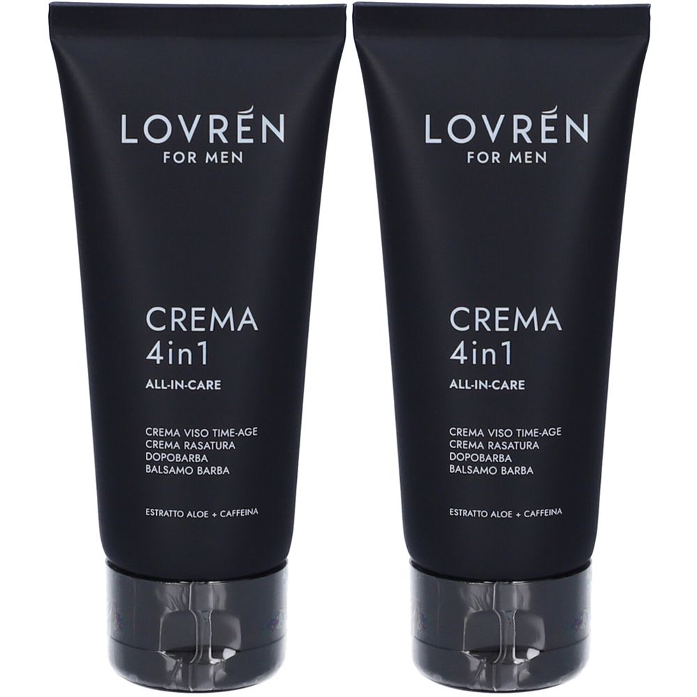 Lovrén For Men Crema 4 In 1 All-In-Care 2x50 ml