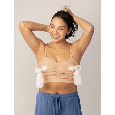 Sublime® Hands-Free Pumping & Nursing Bra | Beige