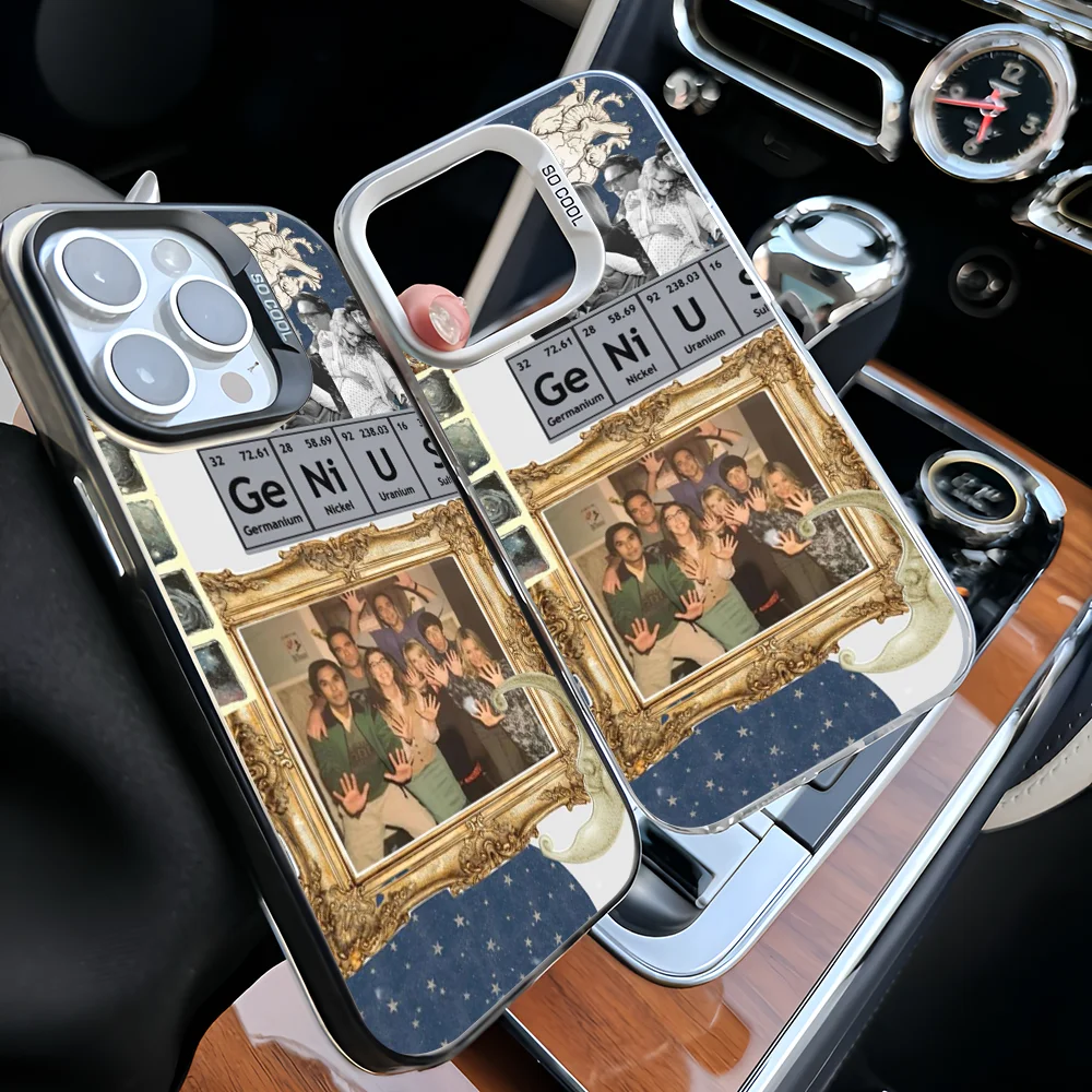 Epc TBBT The Big Bang Theory Handyhülle IMD Handyhülle für IPhone 16 15 14 13 12 11 Pro Max Plus Farbe Silber Cover Image