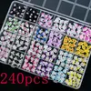 35/50/70/240 Stück süße Sanrio Nail Art Schmuck Dekoration Kawaii Hello Kitty Kuromi Strass Charms für Nagel Y2K Maniküre Handwerk
