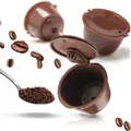 Capsule caffè riutilizzabili compatibili con la macchina Nescafè Dolce Gusto, capsule caffè ricaricabili