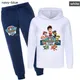 2-10Y Paw Patrol Boy Girl 2PCS Set di vestiti Stampa cartoon Felpa con cappuccio a maniche lunghe + Pantaloni Bambino Ragazzo carino Primavera Autunno Outfit
