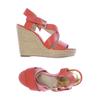 Michael Michael Kors Damen Sandale, Gr. 6, rot, Leder