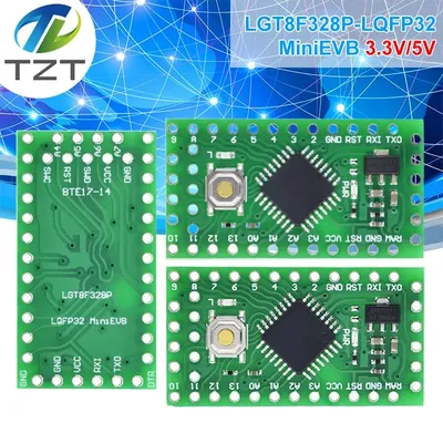 LGT8F328P LQFP32 MiniEVB 3.3V / 5V Replaces Pro Mini ATMEGA328P Fully Compatible For Arduino USE