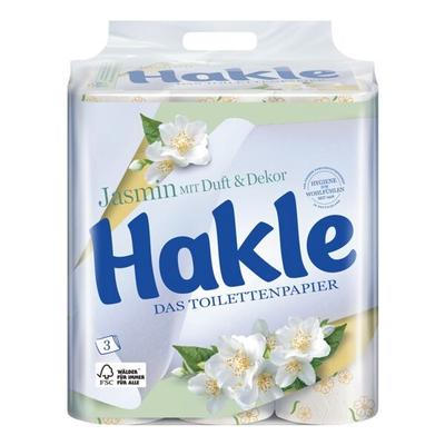 Hakle Toilettenpapier »Jasmin« 3-lagig - 24 Rollen weiß