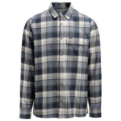 Lundhags - Järpen Plaid Flannel Shirt - Hemd Gr M grau