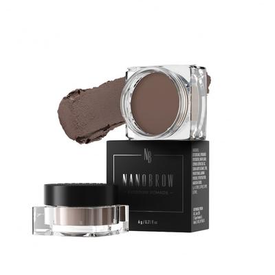 NANOBROW Eyebrow Pomade Medium Brown Augenbrauengel DARK BROWN 6 g Braun Image