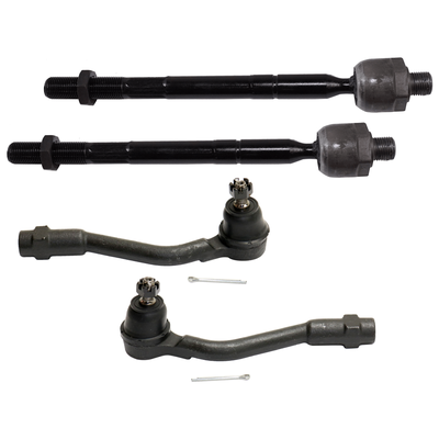 2013 Kia Soul Front, Driver and Passenger Side, Inner and Outer Tie Rod End