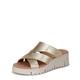 Vionic Women's Sandals Uptown Sunset with Arch Support Gold UK 3 Wide Fit