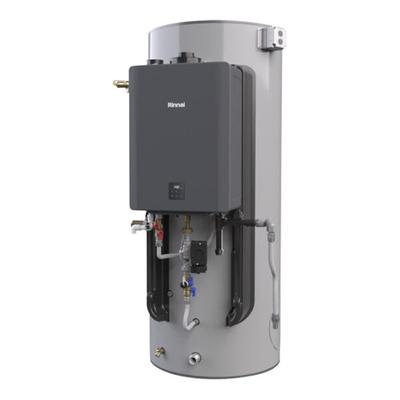 Rinnai Demand Duo CHS19980HCXiN Natural Gas / Liquid Propane 80-Gallon Storage Water Heater - 120V, 199,000 BTU