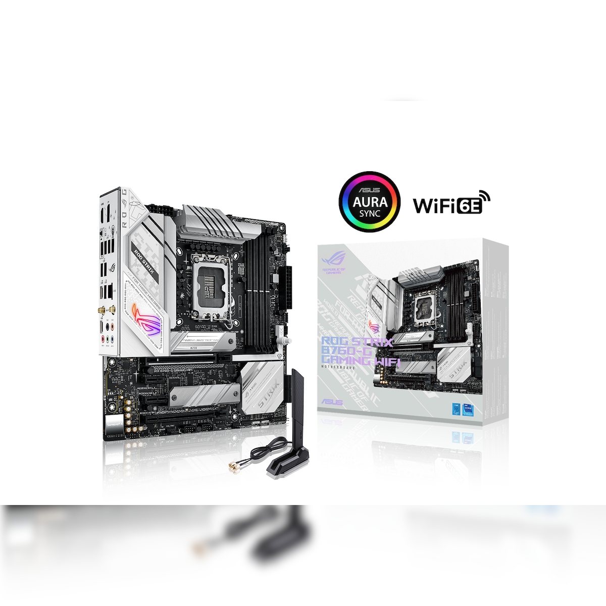 ASUS ROG STRIX B760-G GAMING WIFI Mainboard Sockel Intel LGA 1700 Image