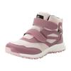 Wanderschuh JACK WOLFSKIN "WOODLAND TEXAPORE MID VC K", Gr. 36, lila (ash mauve), Textil, Synthetik, sportlich, Schuhe, wasserdicht mit Klettverschluss