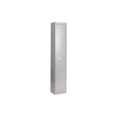 Bisley Garderobenschrank Office, 1 Abteil, 1 Fach, Farbe lichtgrau, abschließbar, Maße (HxBxT): 1.802 x 305 x 305 mm Image
